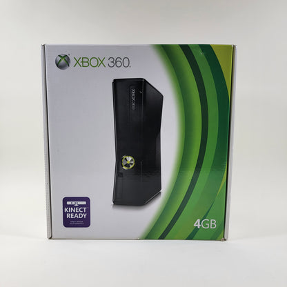 New Microsoft Xbox 360 S 4GB Console Gaming System Black 1439