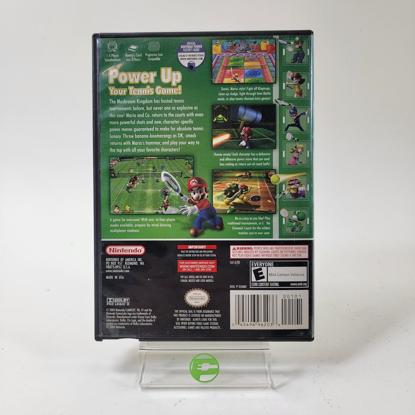Mario Power Tennis (Nintendo GameCube, 2004)