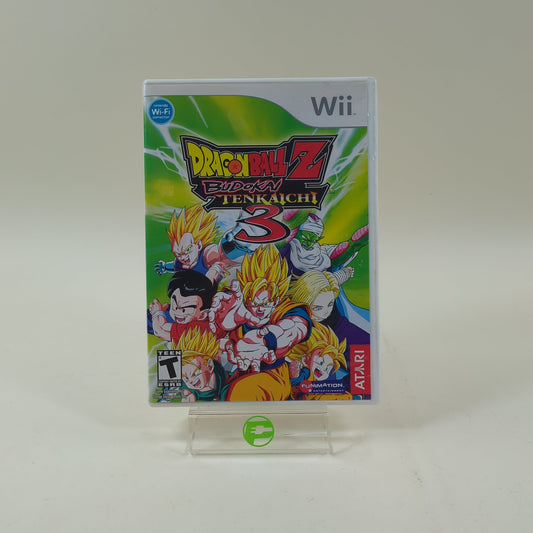 Dragon Ball Z Budokai Tenkaichi 3 (Nintendo Wii, 2007)