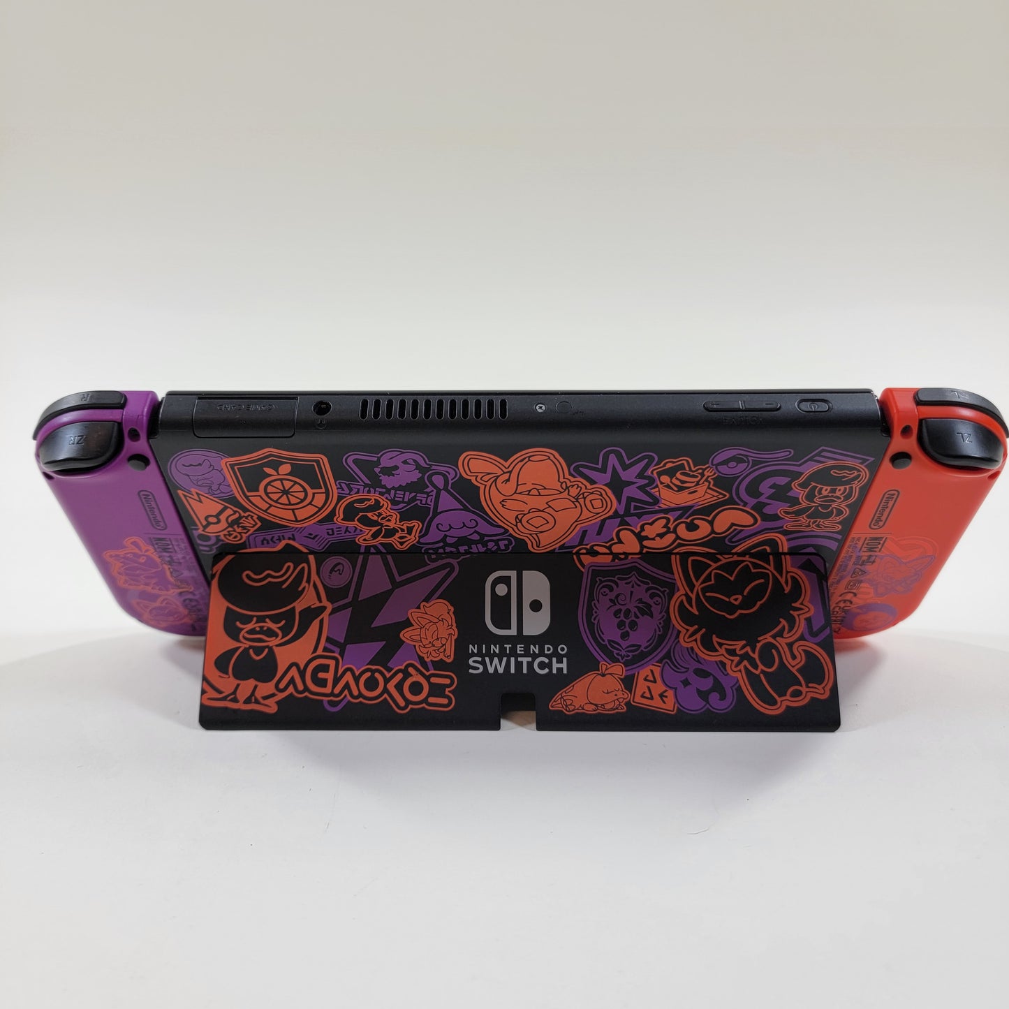 Nintendo Switch OLED Video Game Console HEG-001 Scarlet Violet Edition