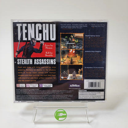 Tenchu: Stealth Assassins  (Sony PlayStation 1 PS1,  1998)