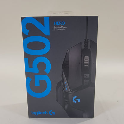 New Logitech G502 HERO Wired Gaming Mouse 910-005469