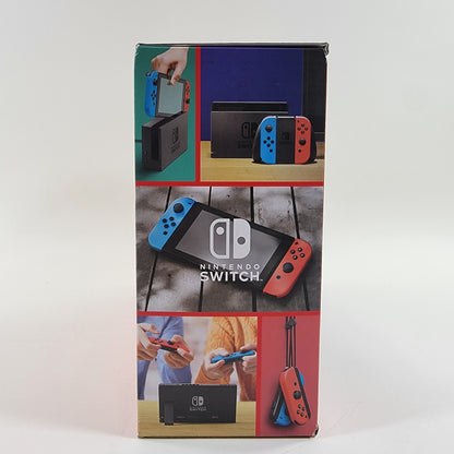 New Nintendo Switch v2 Video Game Console HAC-001 (-01) Red/Blue