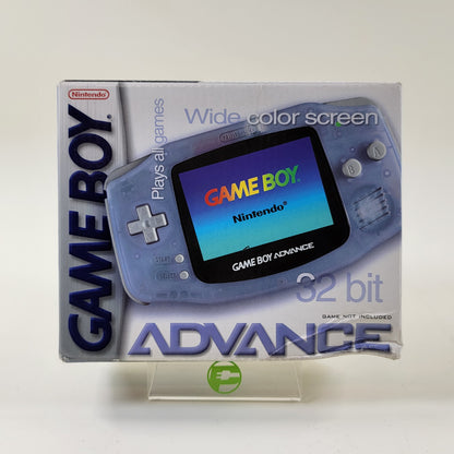 New Nintendo Game Boy Advance Handheld Game Console AGB-001 Glacier