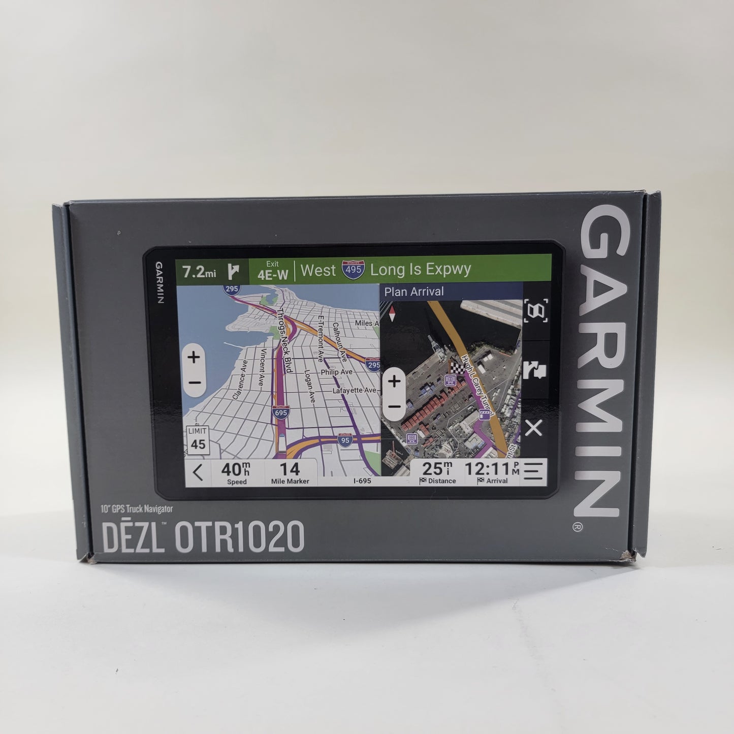 New Open Box Garmin Dezl 10" GPS Truck Navigator OTR1020