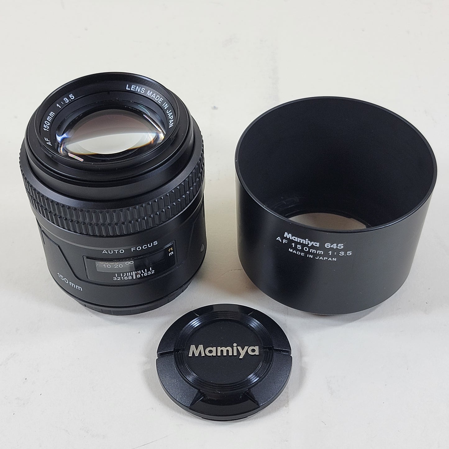 Mamiya Telephoto Lens 150mm f/3.5 For Mamiya 645 Cameras