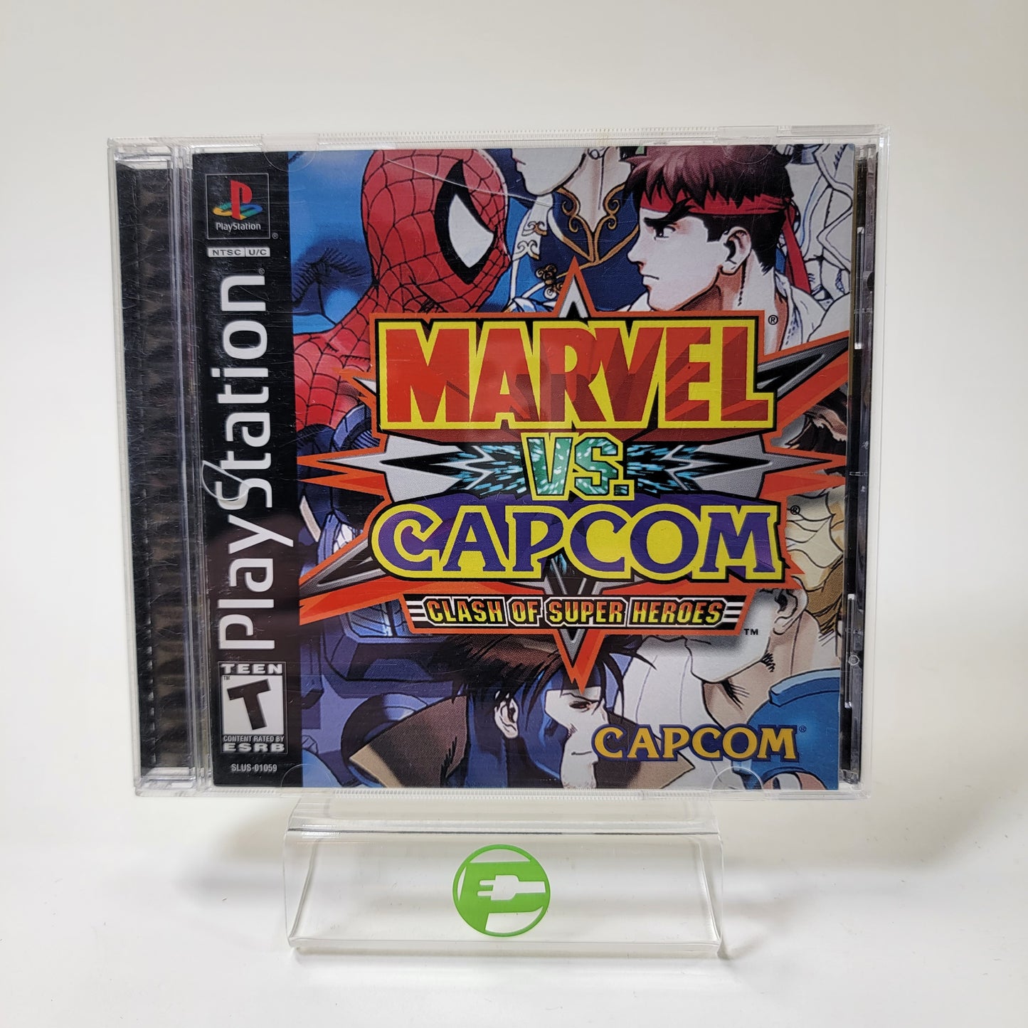 Marvel vs. Capcom Clash of Super Heroes  (Sony PlayStation 1 PS1,  2000)