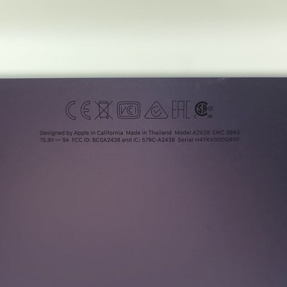 2021 Apple iMac 24" M1 3.2GHz 8GB RAM 256GB SSD Purple A2438