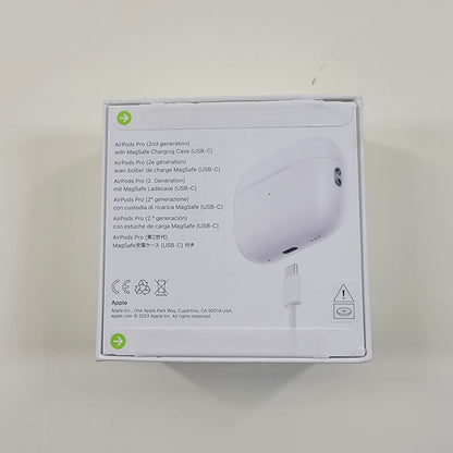 New Apple AirPods Pro 2nd Gen with MagsSafe Charging Case A2968 A3048 A3047 MTJV3LL/A