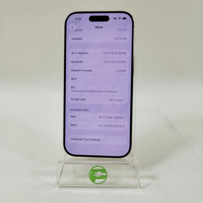 T-Mobile Apple iPhone 16 Pro 256GB Desert Titanium MYMJ3LL/A