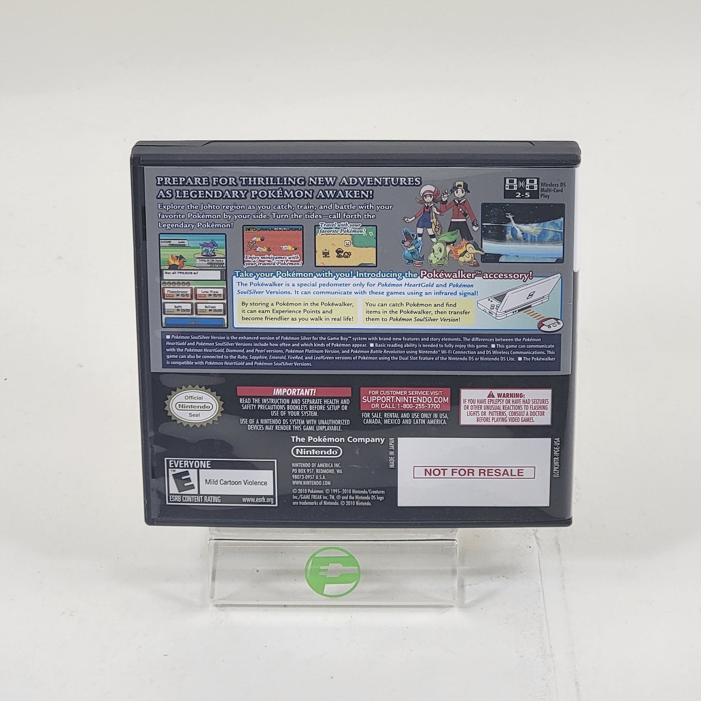 Pokemon SoulSilver Version (Nintendo DS, 2010)