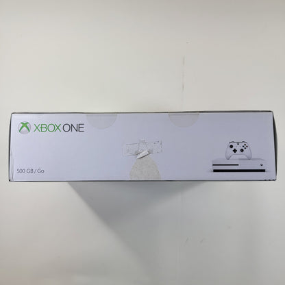 Microsoft Xbox One S 500GB Console Gaming System Only White 1681 OPEN BOX