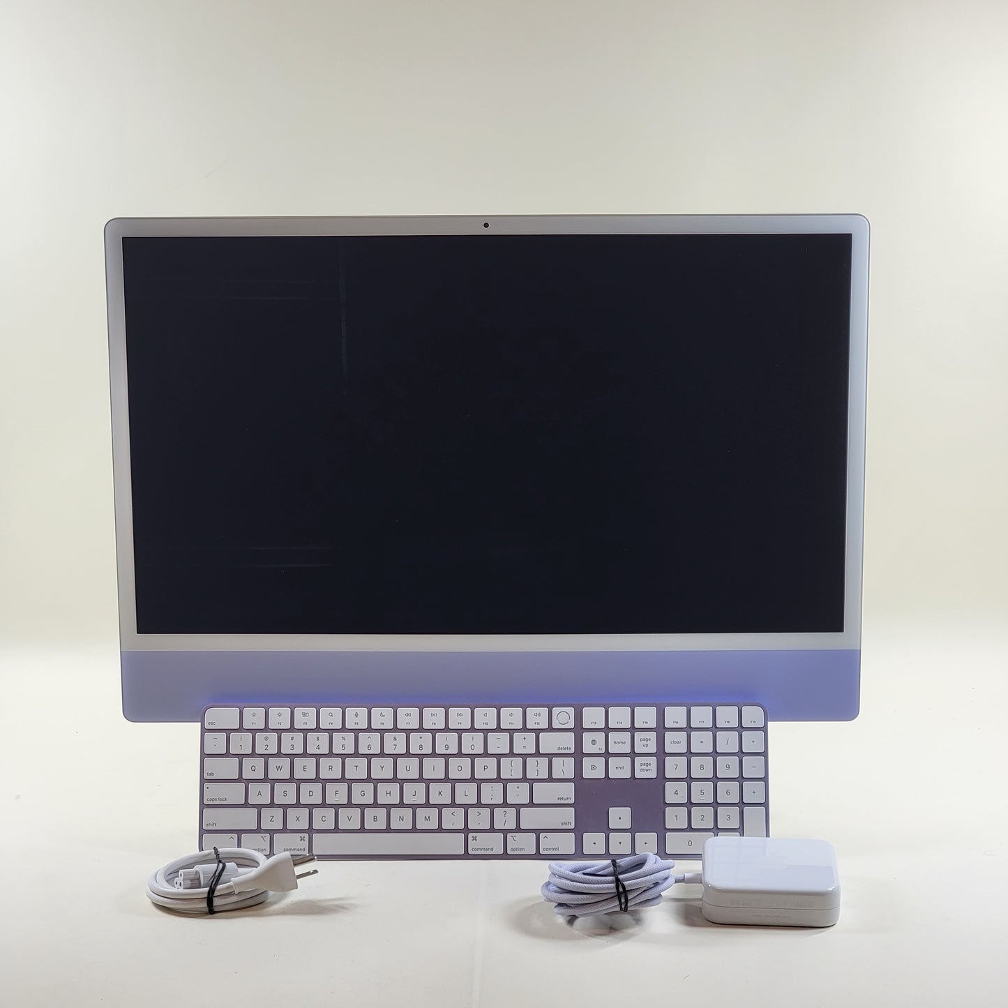 2021 Apple iMac 24" M1 3.2GHz 8GB RAM 256GB SSD Purple A2438