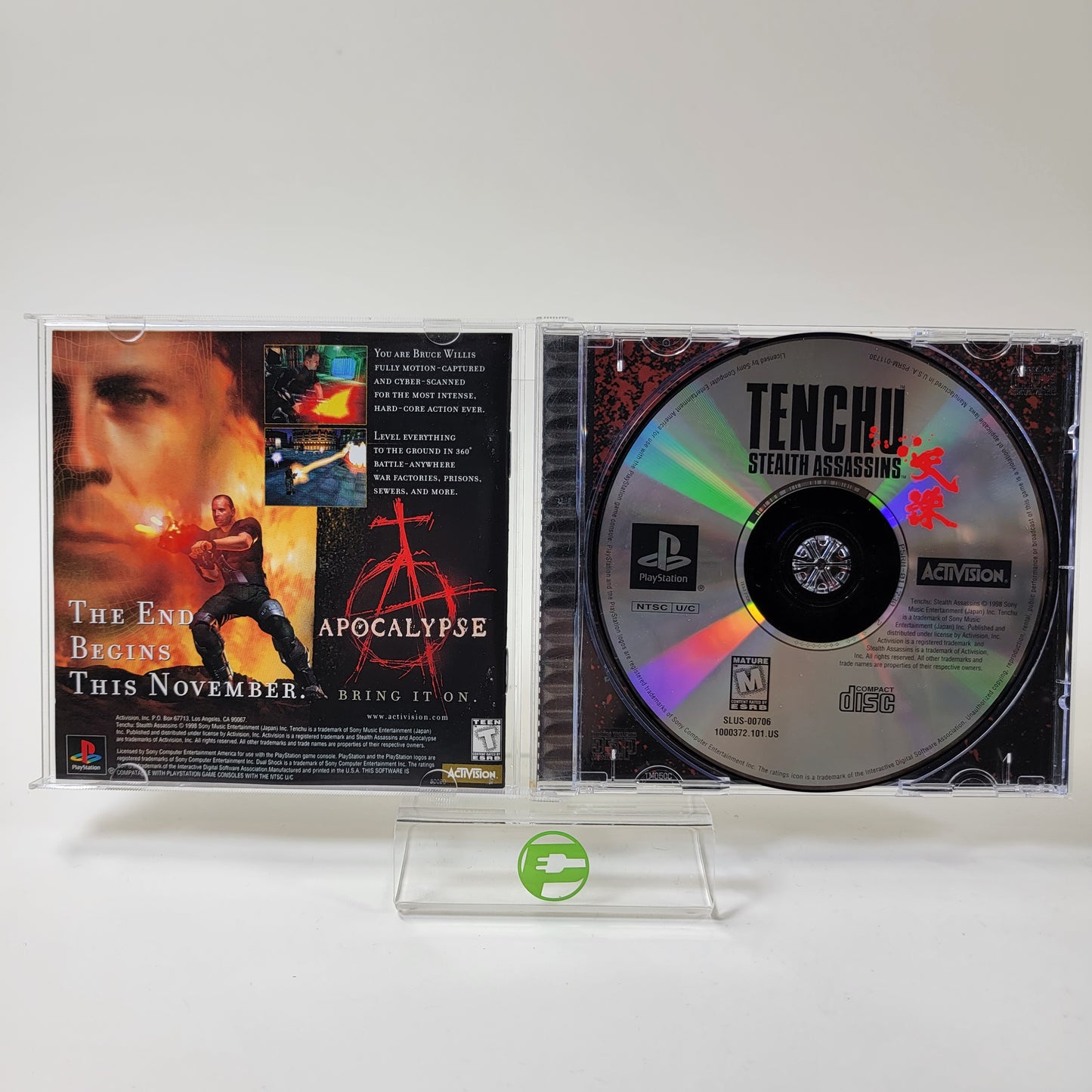 Tenchu: Stealth Assassins  (Sony PlayStation 1 PS1,  1998)