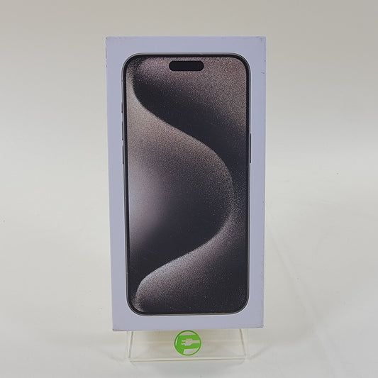 New Unlocked Apple iPhone 15 Pro Max eSIM 1TB Natural Titanium MU6H3LL/A