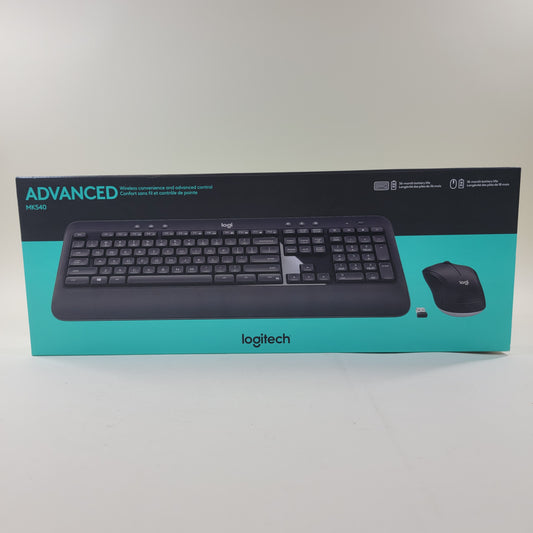 New logitech Advanced Keyboard and Mouse MK540