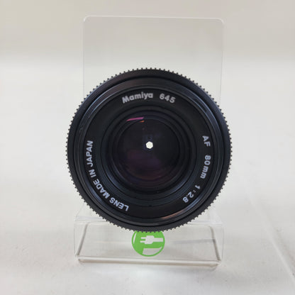 Mamiya 645 AF Film Camera w/ 80mm f/2.8 Lens 120/220 Film Back