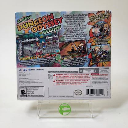 New Etrian Mystery Dungeon  (Nintendo 3DS,  2015)