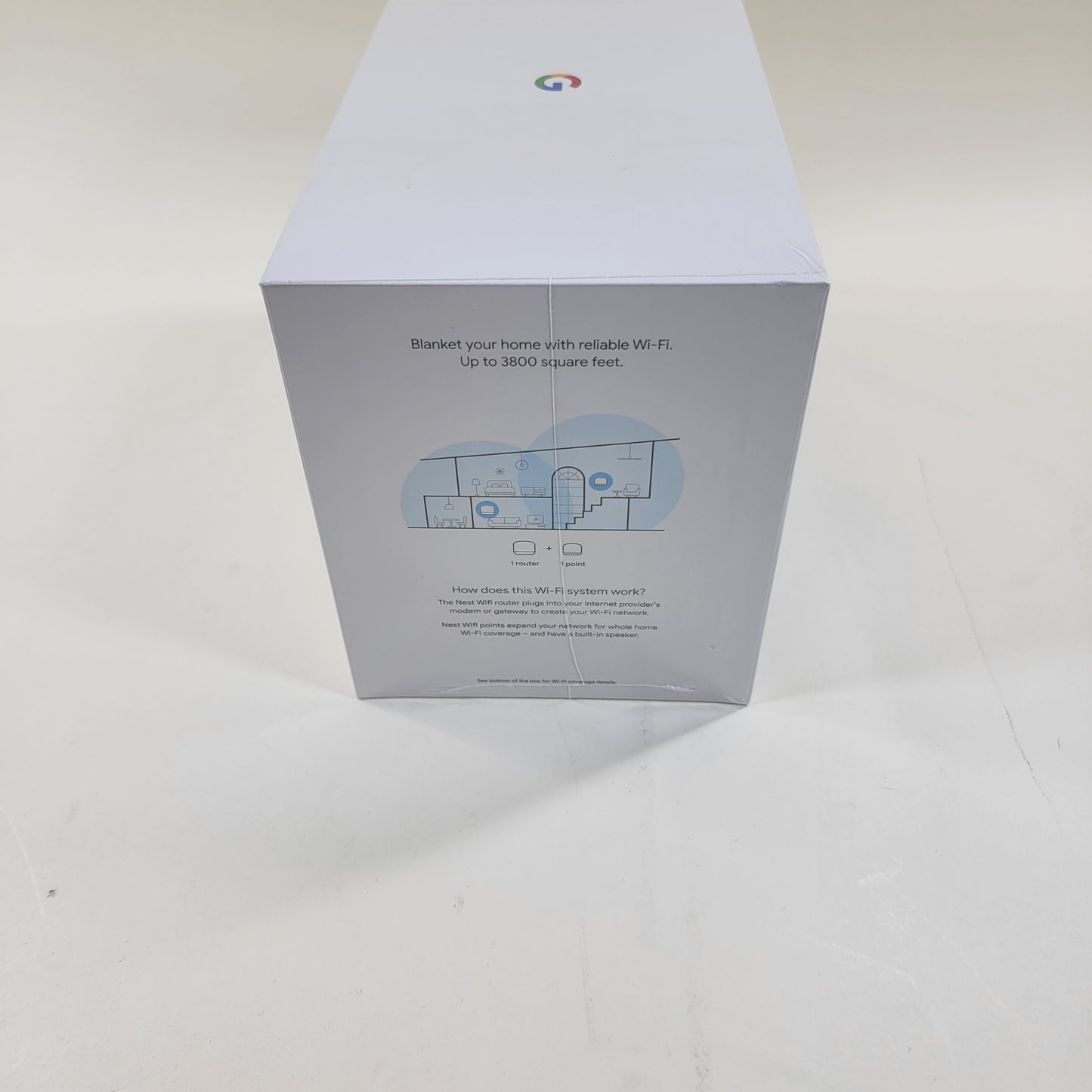 New Google Nest WiFi Router and Point Dual Band GA00595-US 2.4GHz/5Ghz