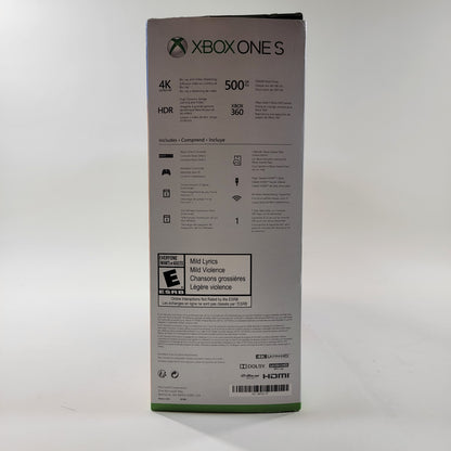 Microsoft Xbox One S 500GB Console Gaming System Only White 1681 OPEN BOX