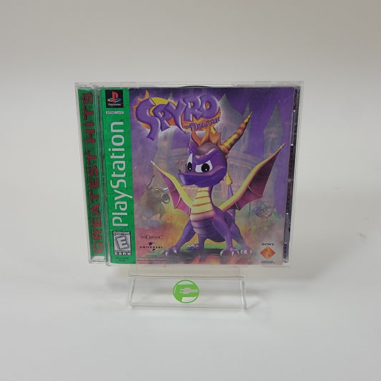 Spyro the Dragon (Sony PlayStation 1 PS1, 1998)