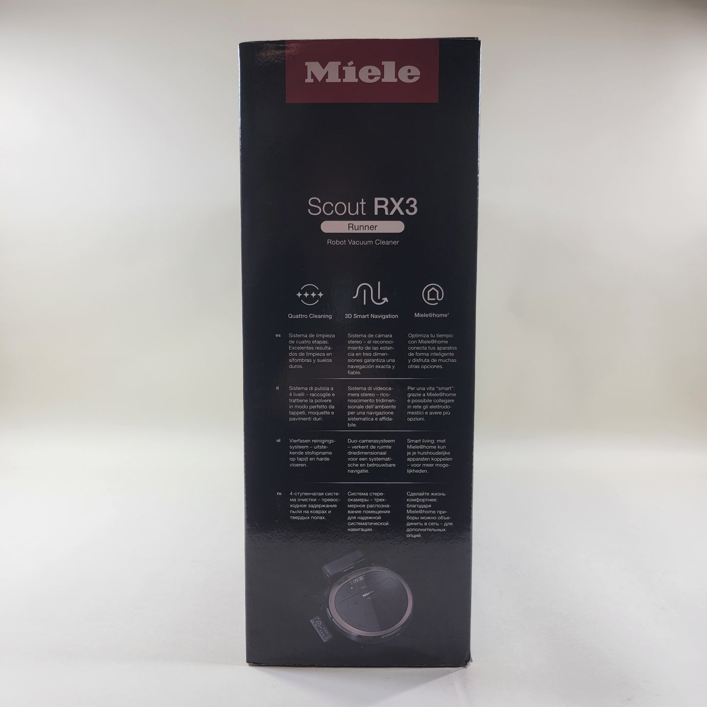 New Miele Scout RX3 Robot Vacuum Cleaner SPQL0