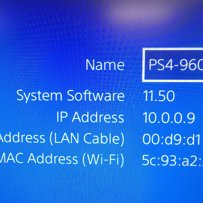 Sony PlayStation 4 PS4 500GB Black Console Gaming System CUH-1115A LOW FIRMWARE