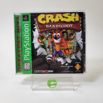 Crash Bandicoot [Black Label] (Sony PlayStation 1 PS1, 1996)
