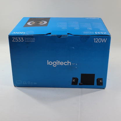 New Logitech Z533 	Multimedia Speaker System Black 980-001053