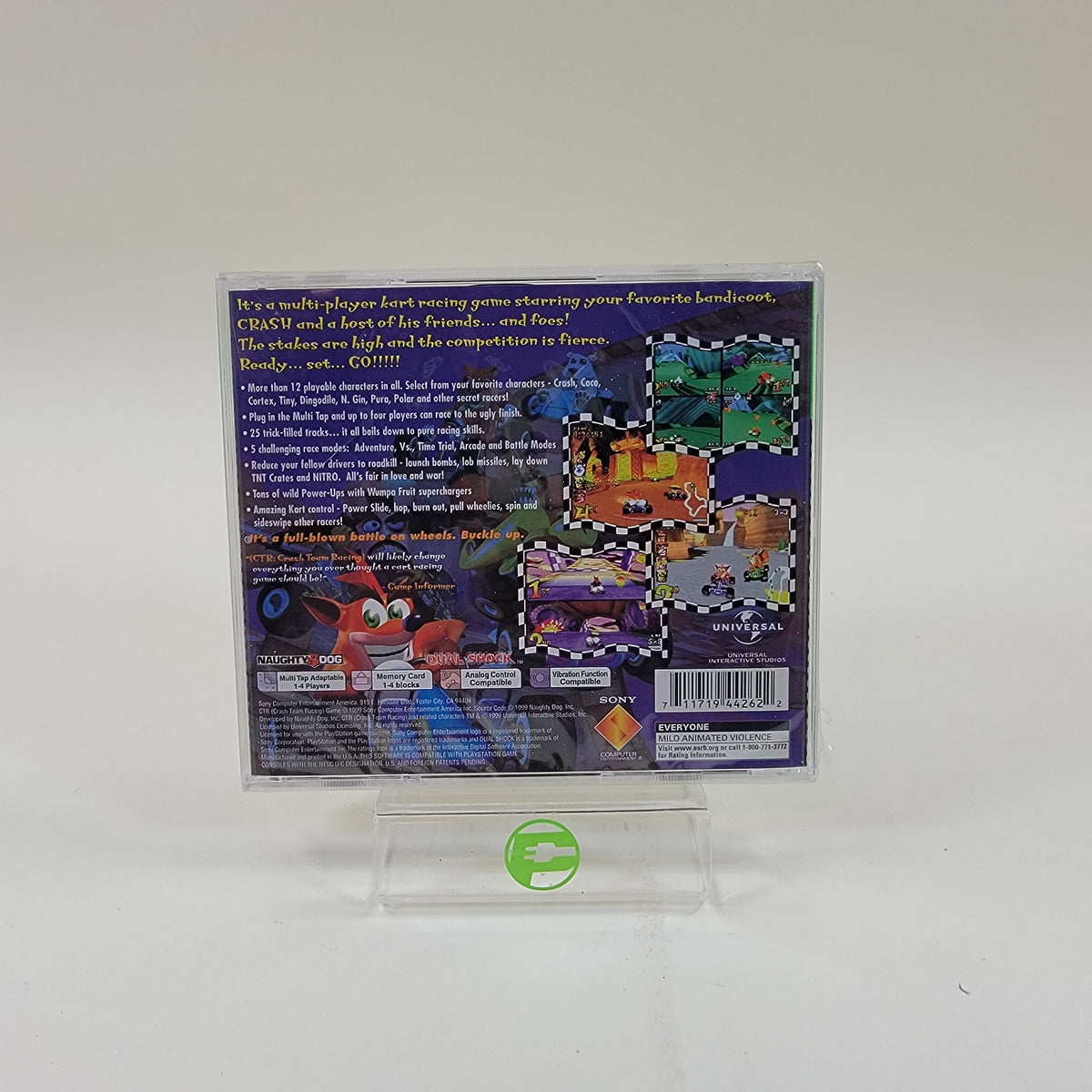 New CTR Crash Team Racing [Greatest Hits] (Sony PlayStation 1 PS1, 1999)