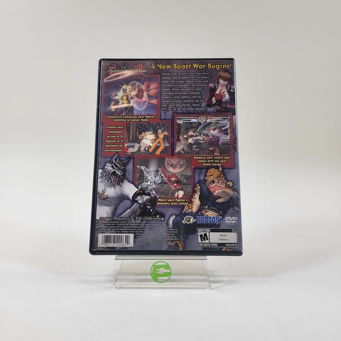 Bloody Roar 4 (Sony PlayStation 2 PS2, 2003)