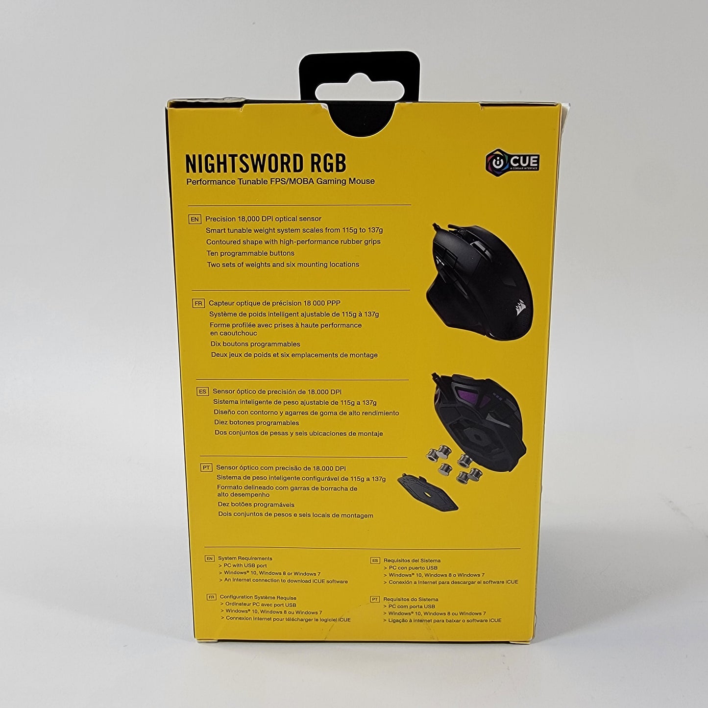 Corsair Nightsword RGB Gaming Mouse RGP0073