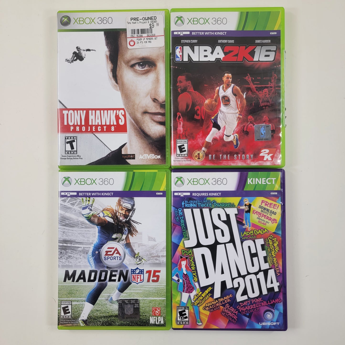 Lot of 20 Microsoft Xbox 360 Games