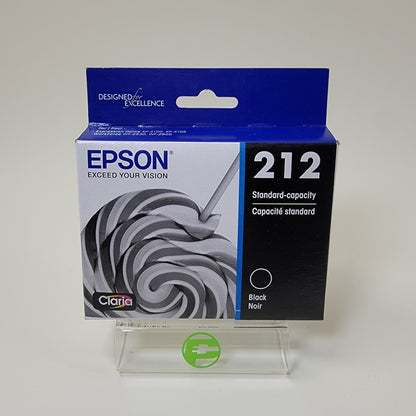 New Epson 212 T212120-S Black Ink Cartridge