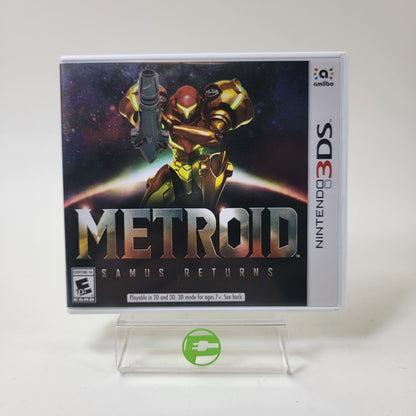 Metroid Samus Returns  (Nintendo 3DS,  2017)