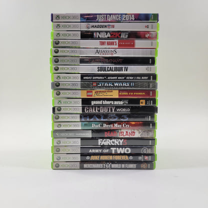 Lot of 20 Microsoft Xbox 360 Games