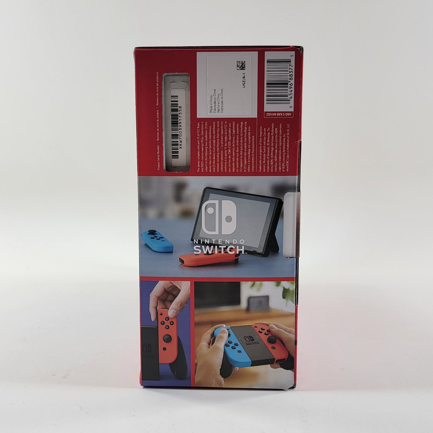 New Nintendo Switch v2 Video Game Console HAC-001(-01)  Red/Blue